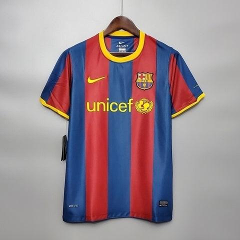 Barcelona 10/11 Home Retro Jersey