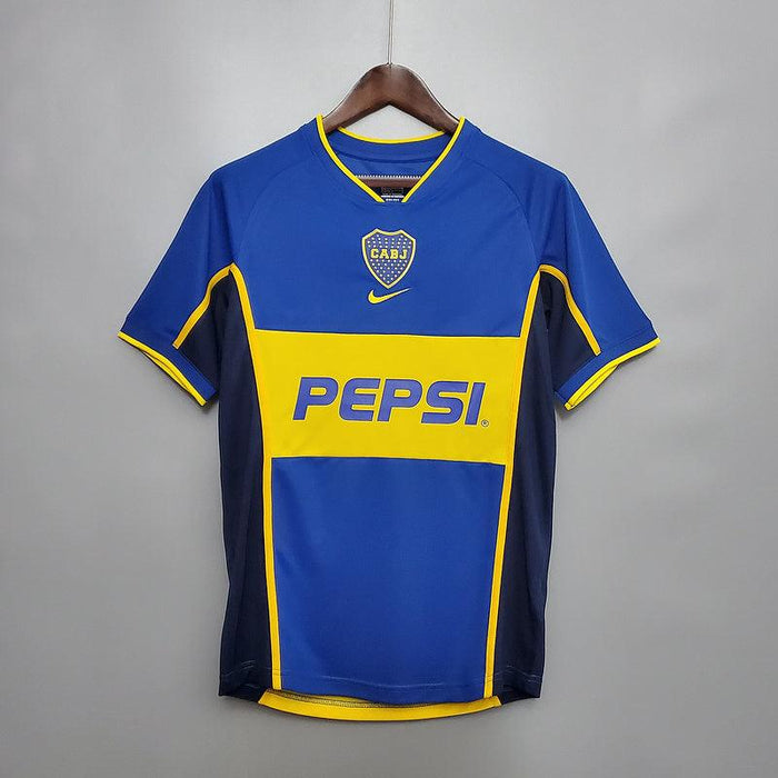 Boca Juniors 2002 Home Retro Jersey