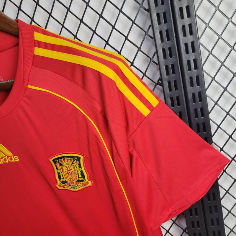 Da Espanha 2010 Home Retro Jersey