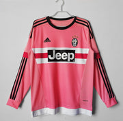 Juventus 2015 Home Retro Long Sleeve Jersey