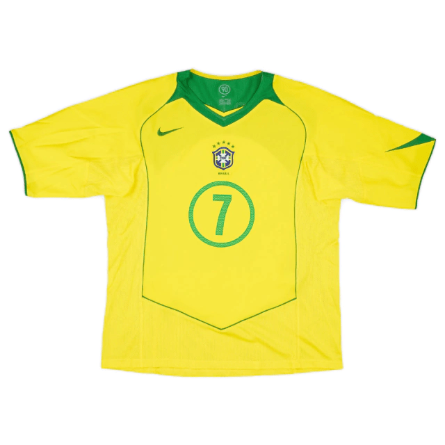 Brazil 2004 Home Retro Jersey