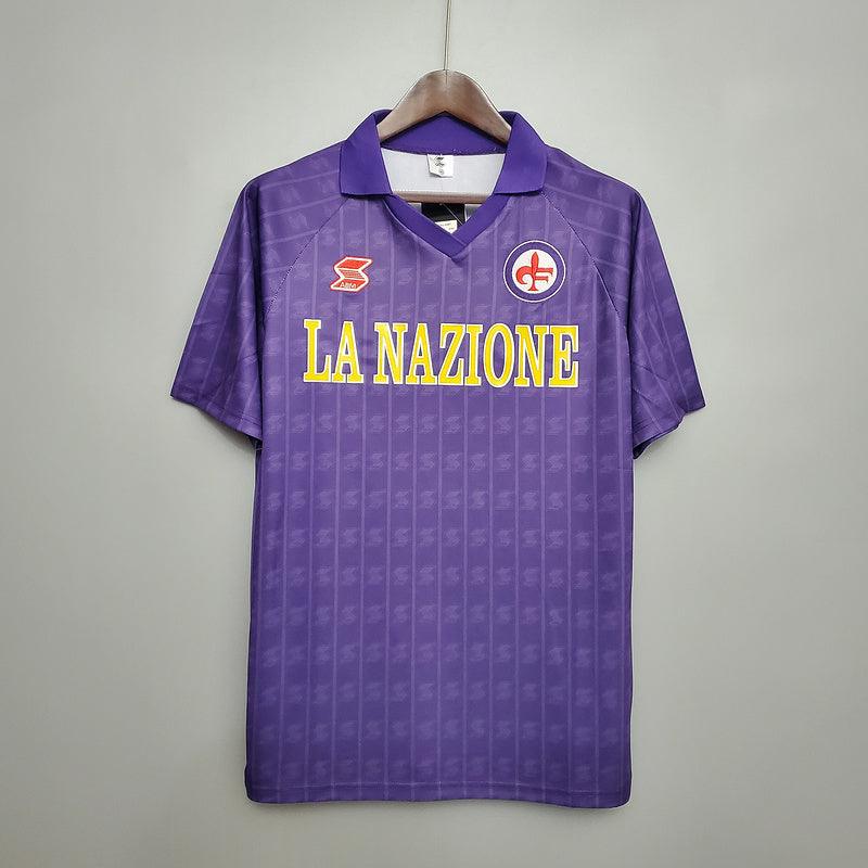 Fiorentina 89/90 Home Retro Jersey