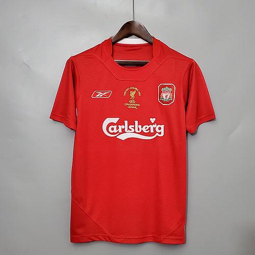 Liverpool 2005 Home Retro Jersey