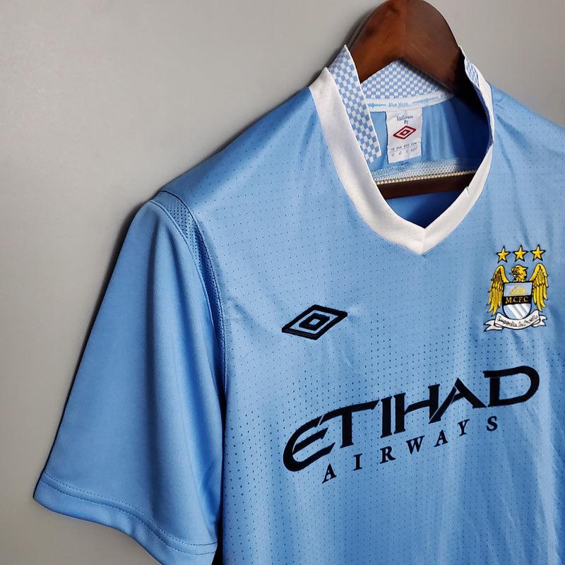 Manchester City 11/12 Home Retro Jersey