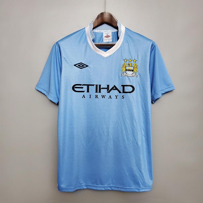 Manchester City 11/12 Local Retro Camiseta