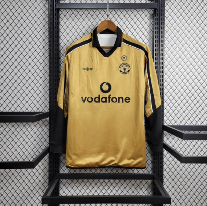 Manchester United 01/02 Away Retro Long Sleeve Jersey