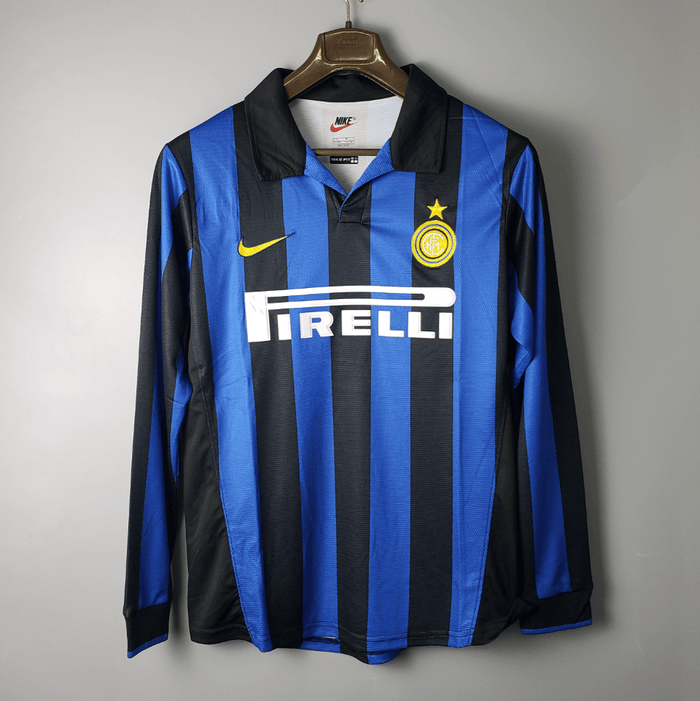Inter Milan 1998 Home Retro Long Sleeve Jersey