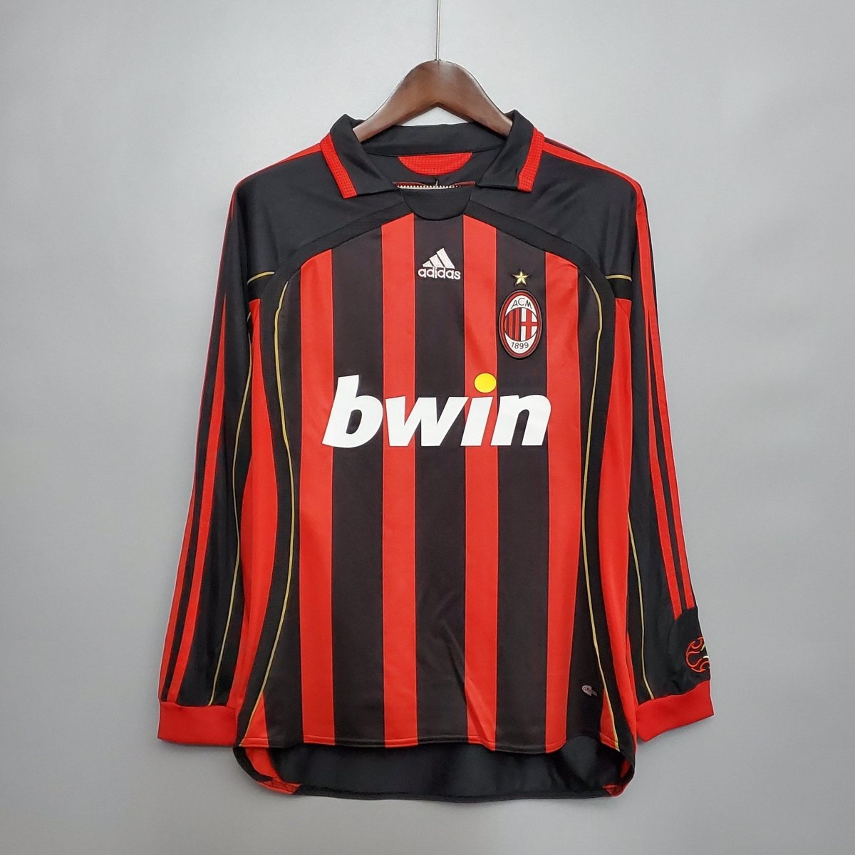 Milan 06/07 Home Retro Long Sleeve Jersey