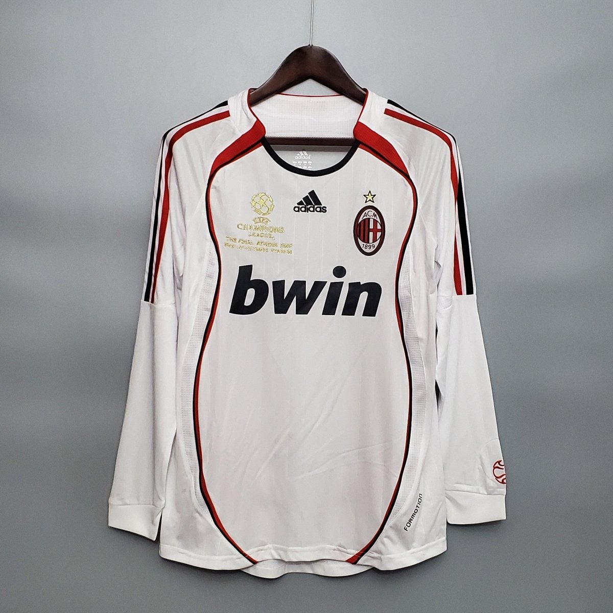 Milan 06/07 Home Retro Long Sleeve Jersey