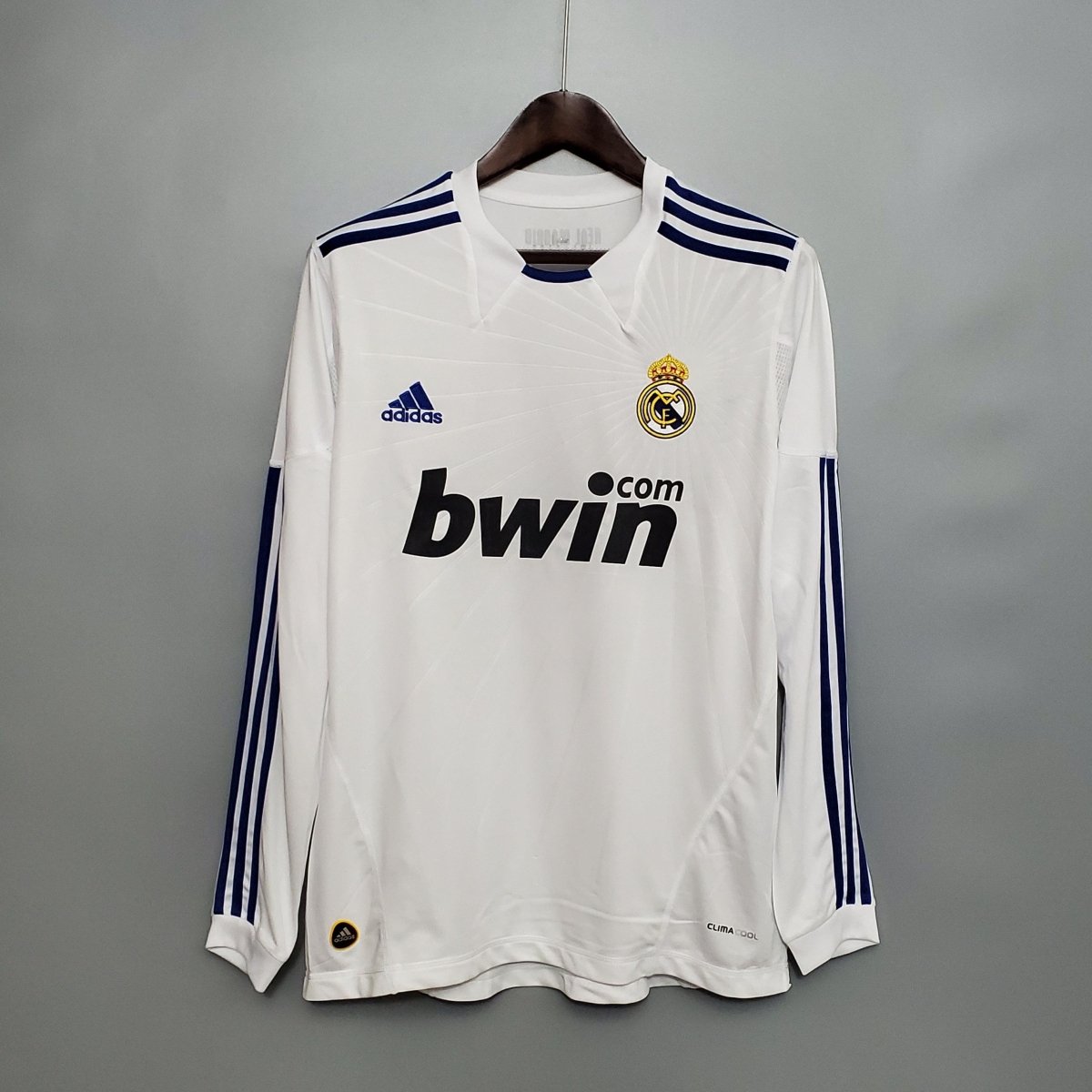 Real Madrid 10/11 Home Retro Long Sleeve Jersey