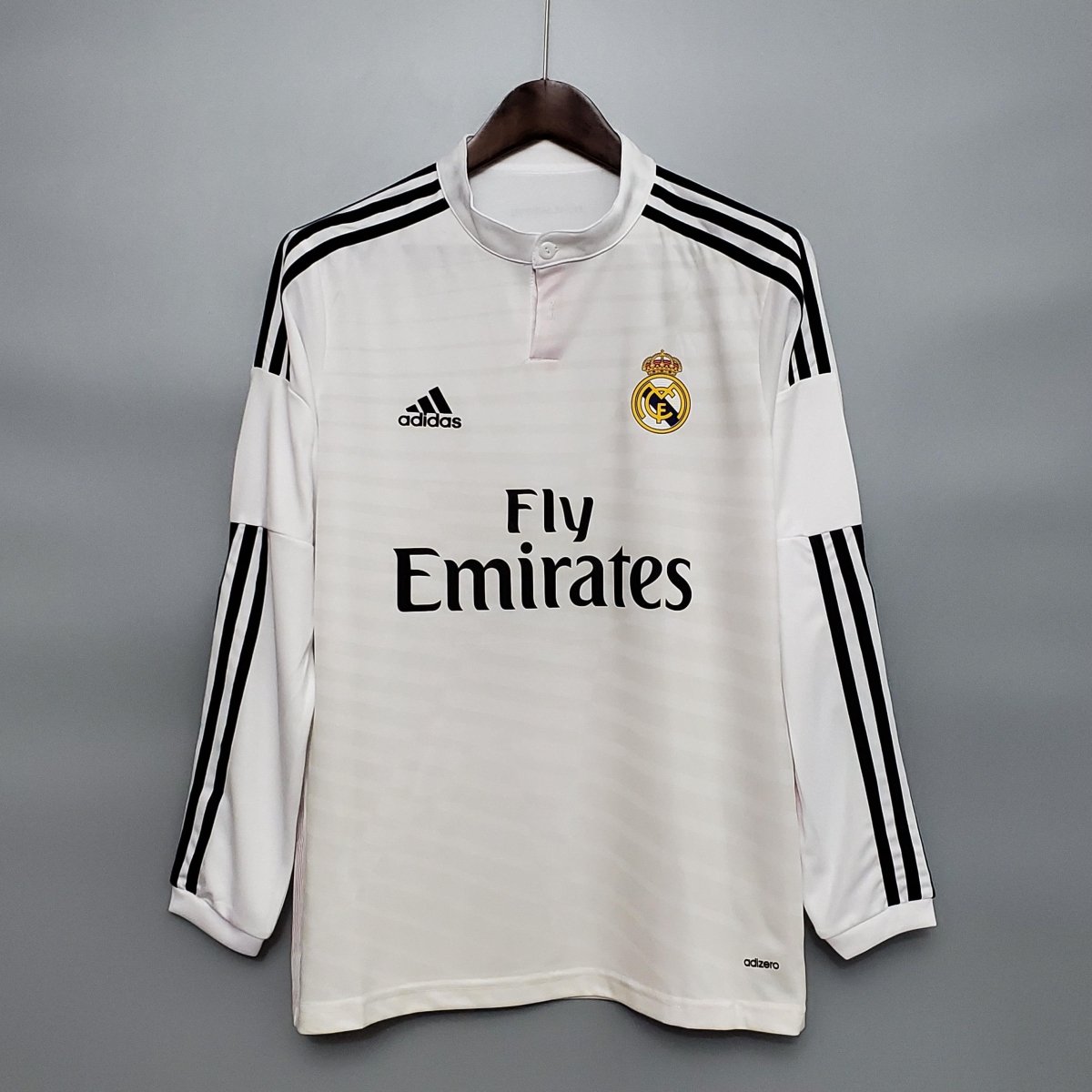 Real Madrid 14/15 Home Retro Long Sleeve Jersey