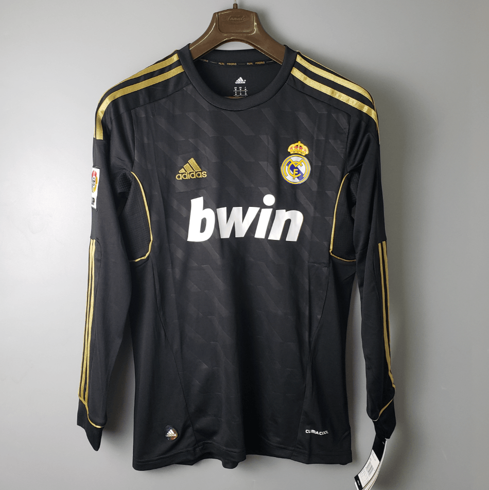 Real Madrid 2012 Home Retro Long Sleeve Jersey