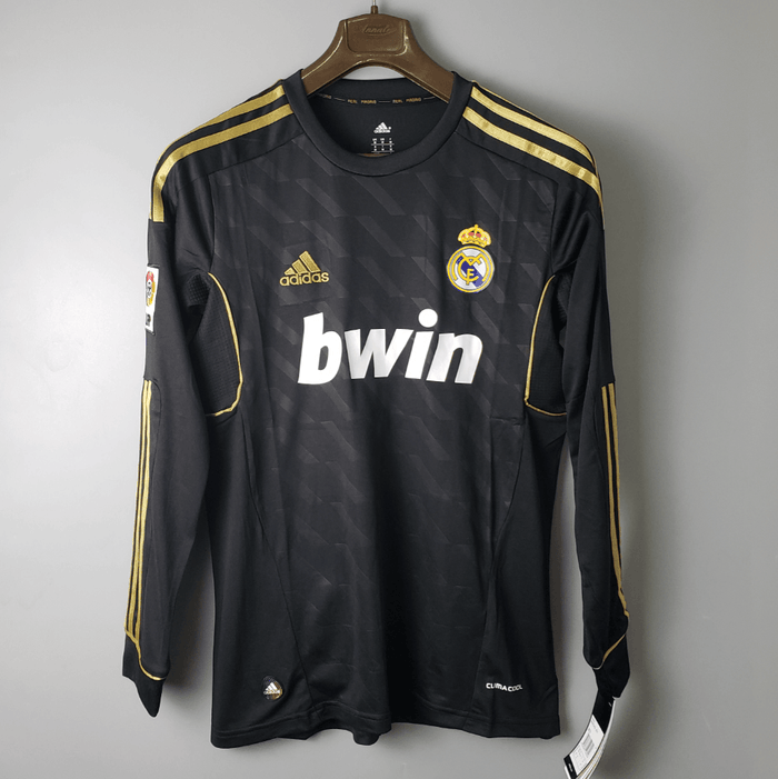 Real Madrid 2012 Home Retro Long Sleeve Jersey