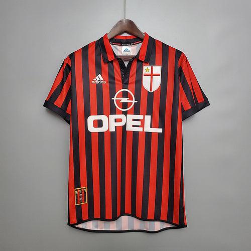Milan 99/00 Home Retro Jersey