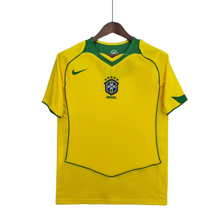 Brazil 2004 Home Retro Jersey
