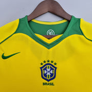 Brazil 2004 Home Retro Jersey