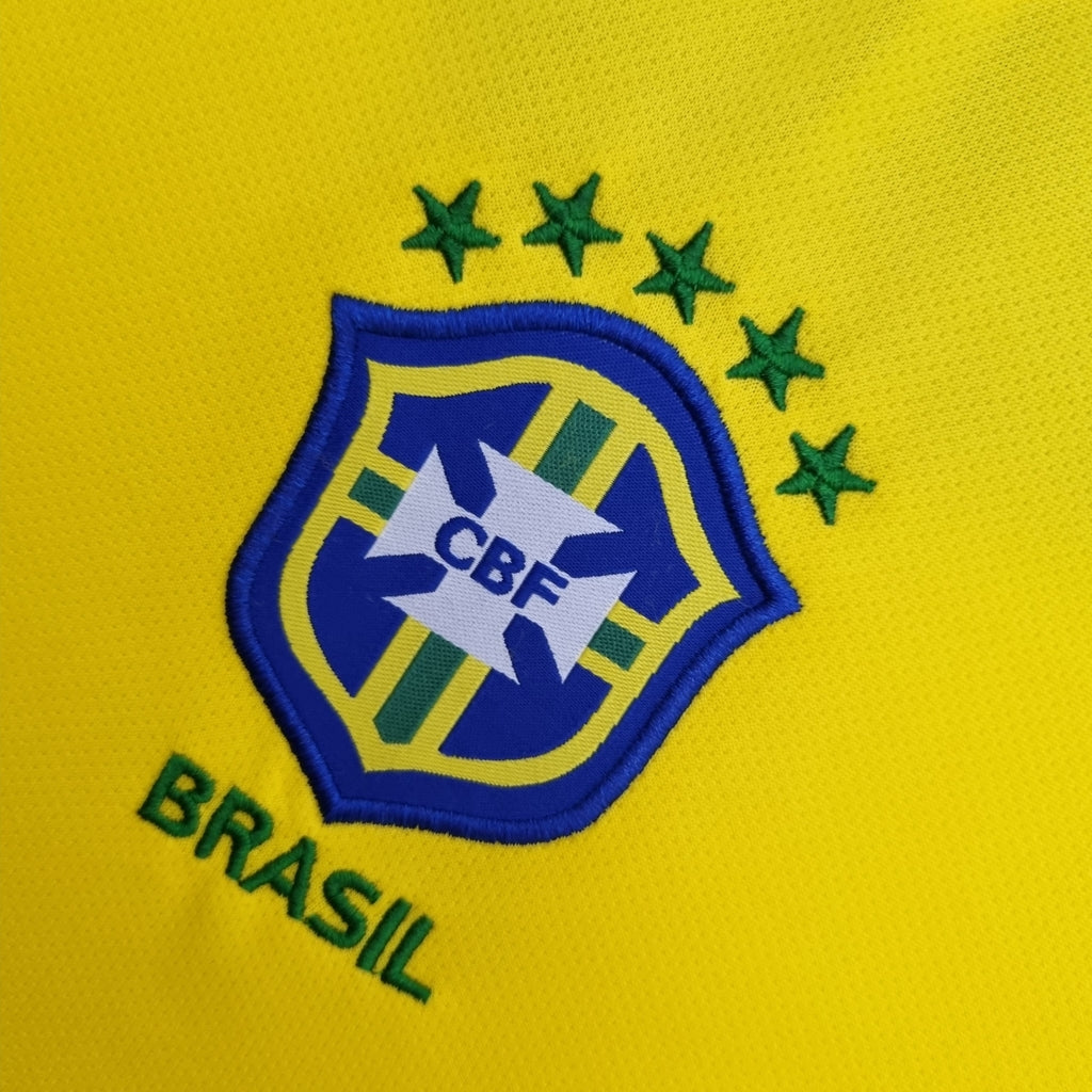 Brazil 2004 Home Retro Jersey