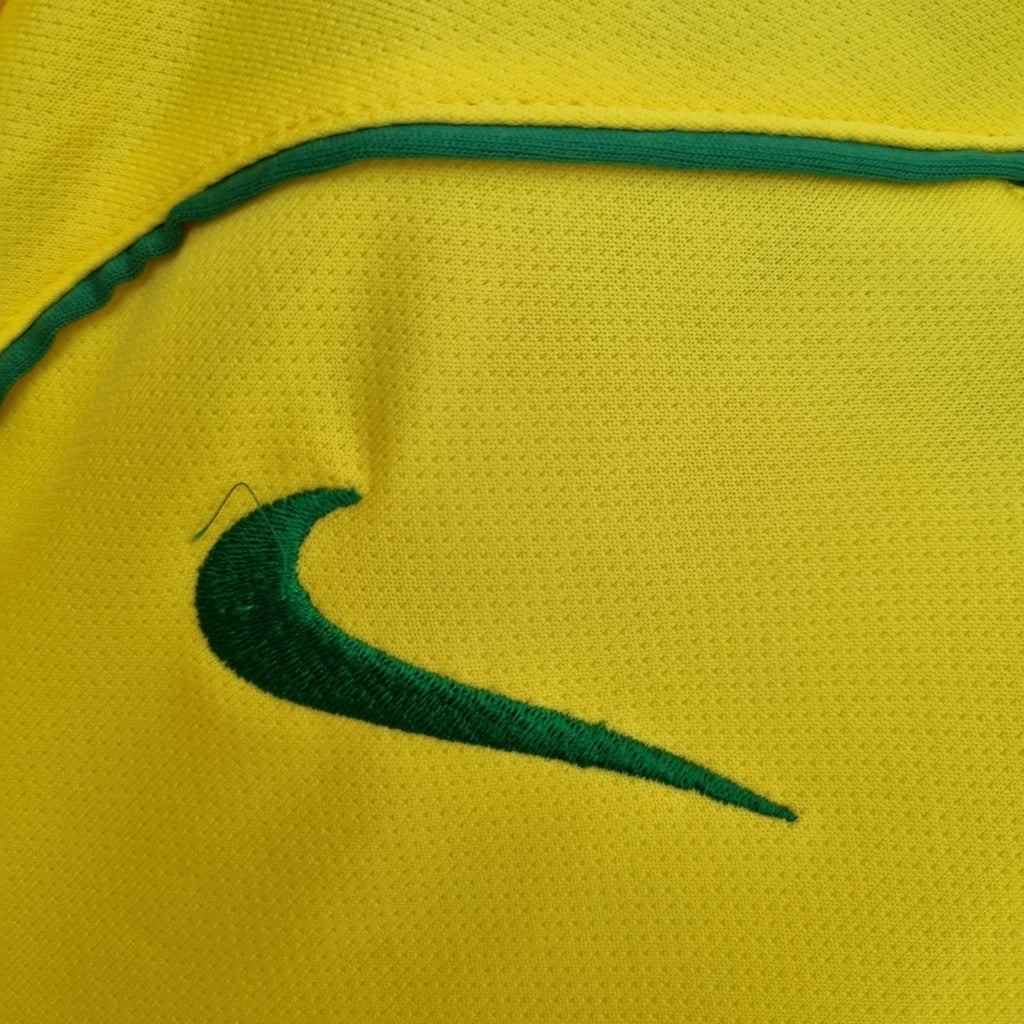 Brazil 2004 Home Retro Jersey