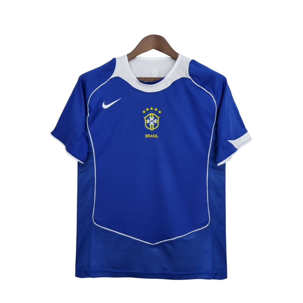 Brazil 2004 Away Retro Jersey