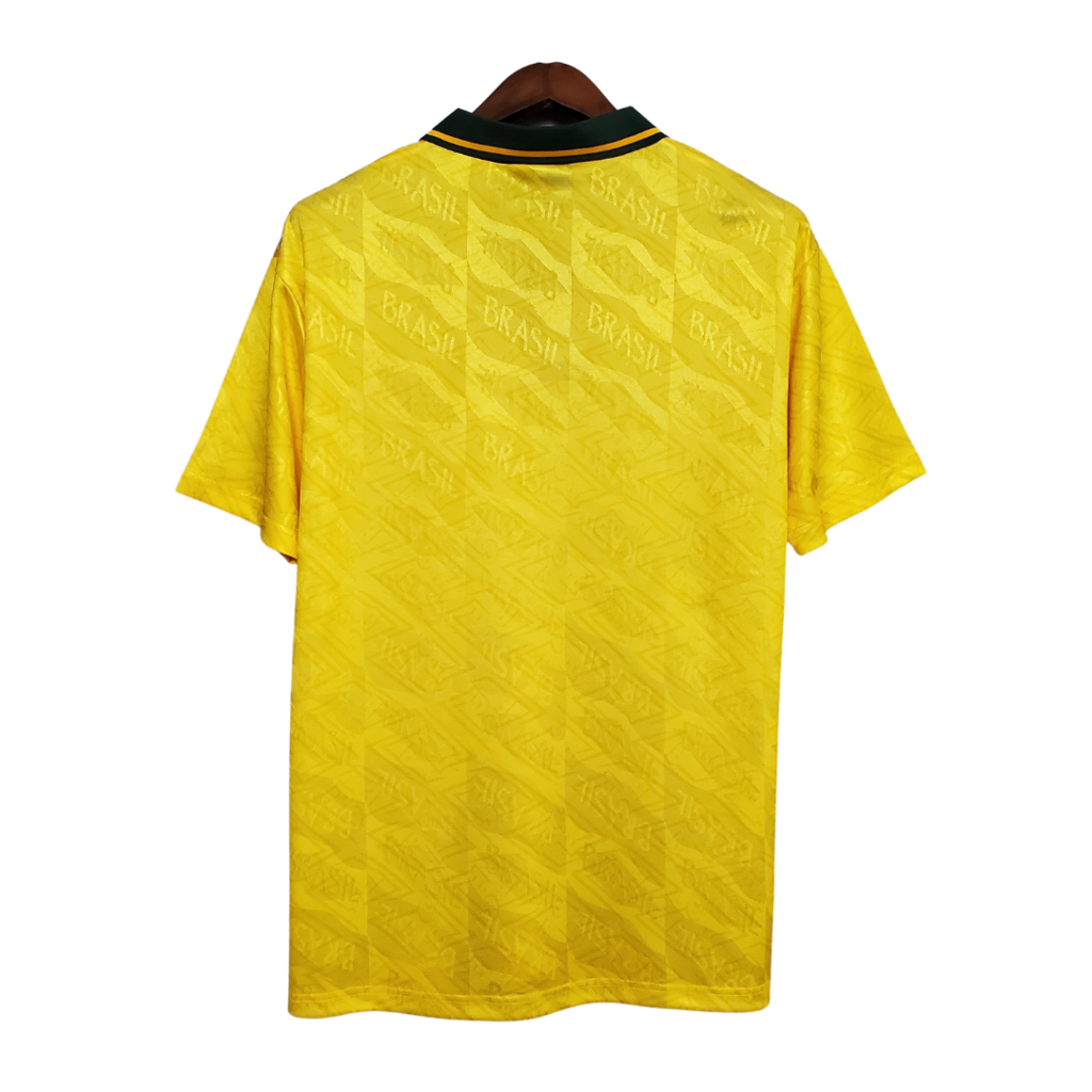 Brazil 91/93 Home Retro Jersey