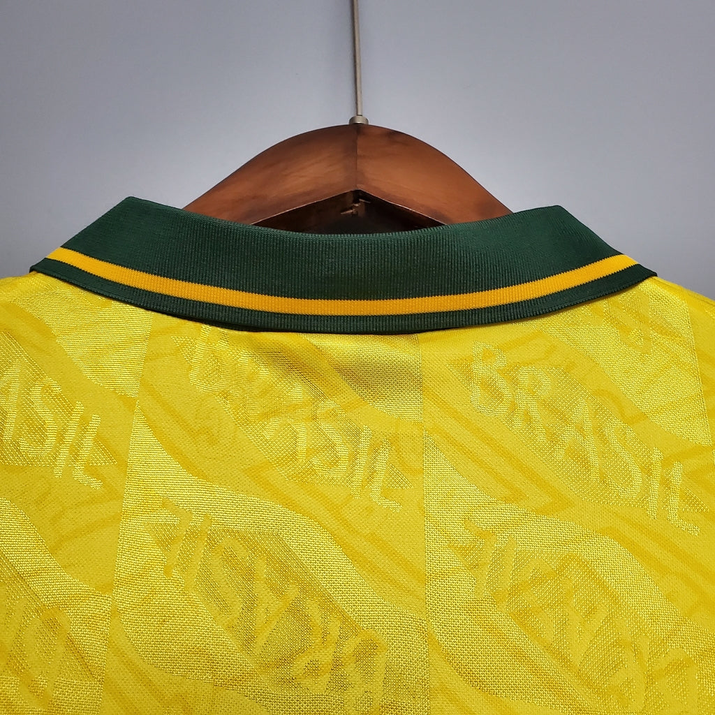 Brazil 91/93 Home Retro Jersey