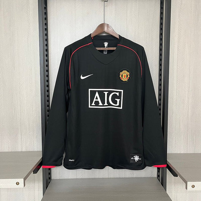 Manchester United 2007 Away Retro Long Sleeve Jersey