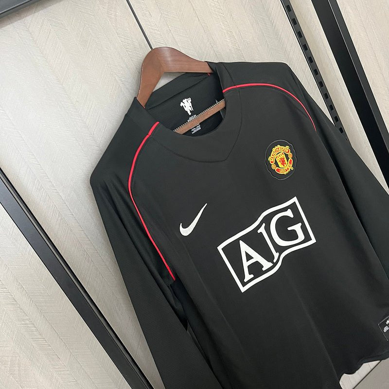 Manchester United 2007 Away Retro Long Sleeve Jersey
