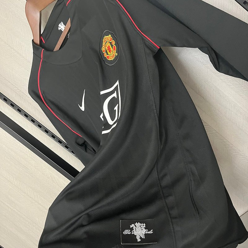 Manchester United 2007 Away Retro Long Sleeve Jersey