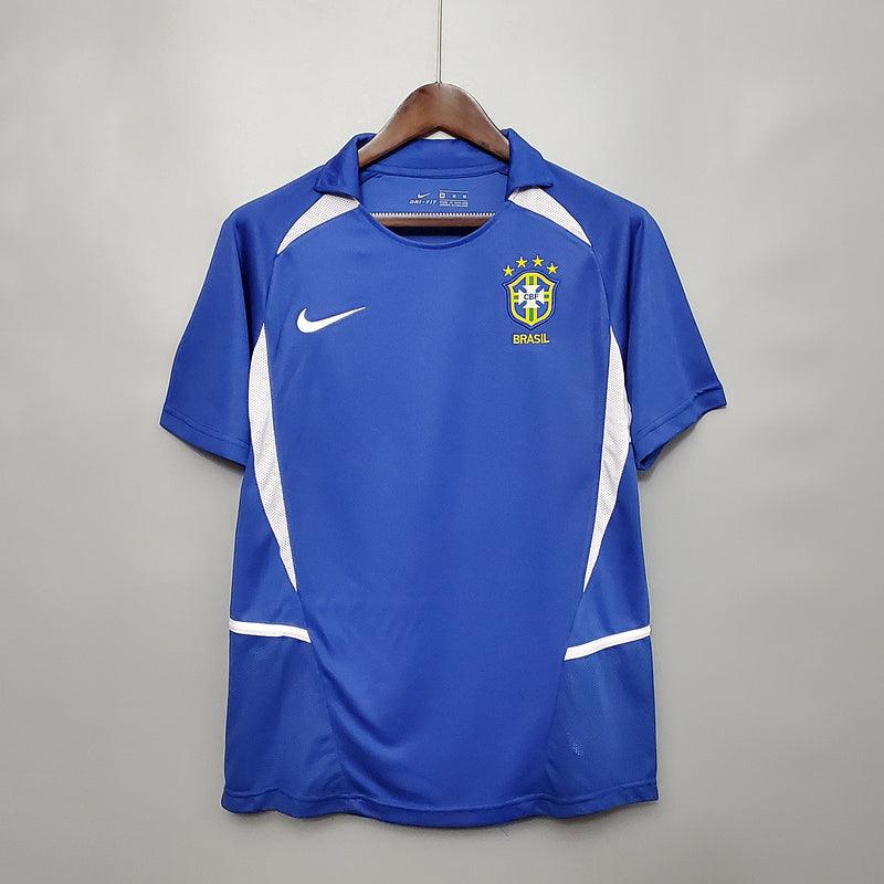 Brazil 2002 Home Retro Jersey