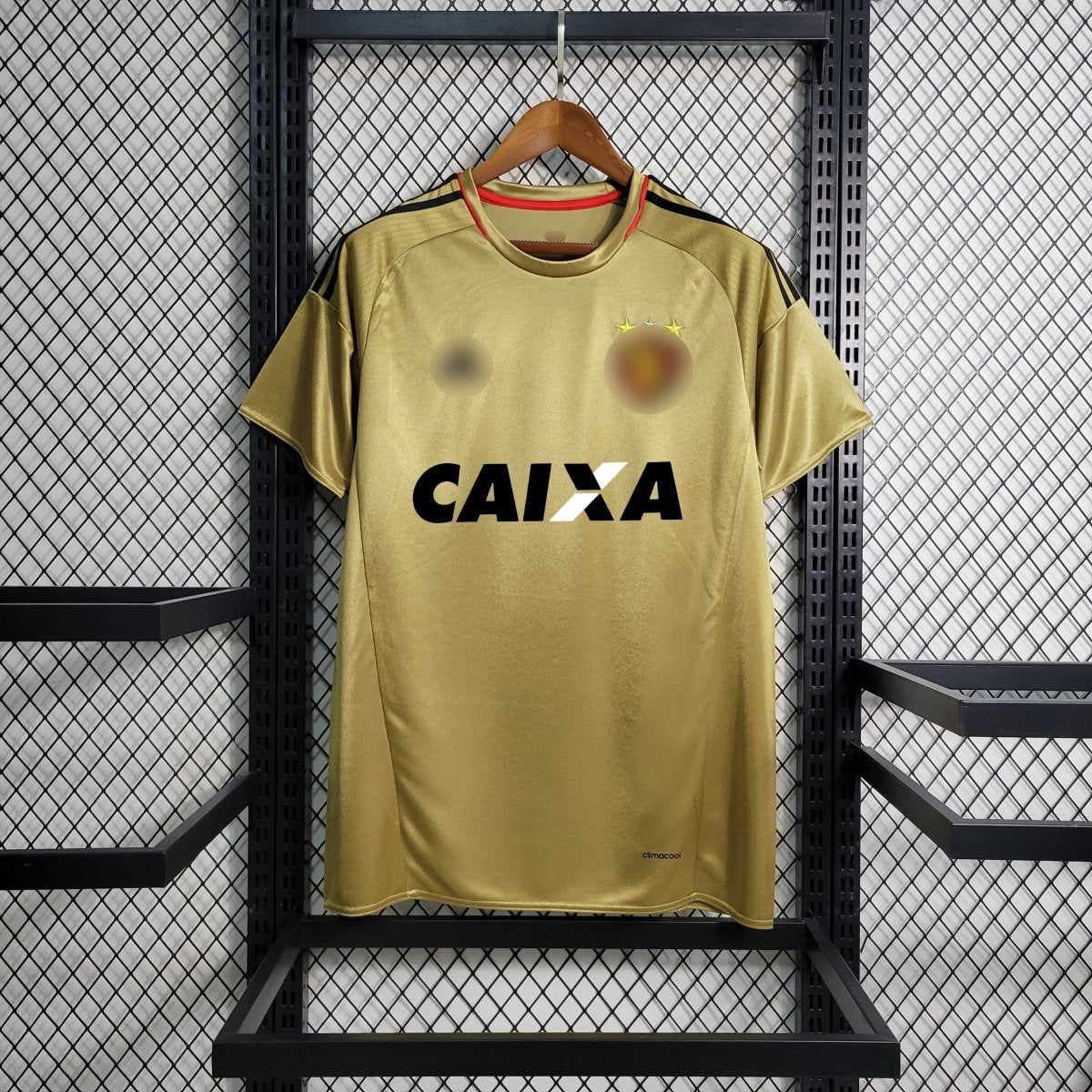 Sport Recife Gold 16/17 Home Retro Jersey
