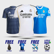 Real Madrid Home Away Third 2025/26 Bundle