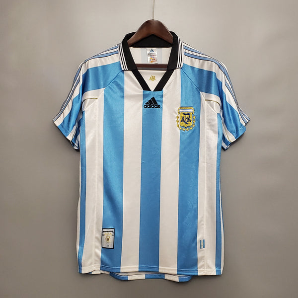 Argentina 1998 Home Retro Jersey