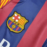Barcelona 14/15 Grená Retro Jersey