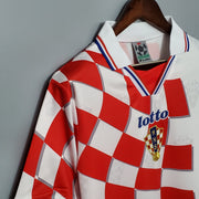 Croatia 1998 Home Retro Jersey