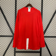 Manchester United 2007/08 Home Long Sleeve Retro Jersey Champions League 2008 Final