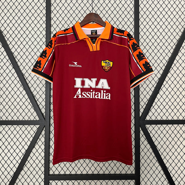 AS Roma 98/99 Home Retro Jersey