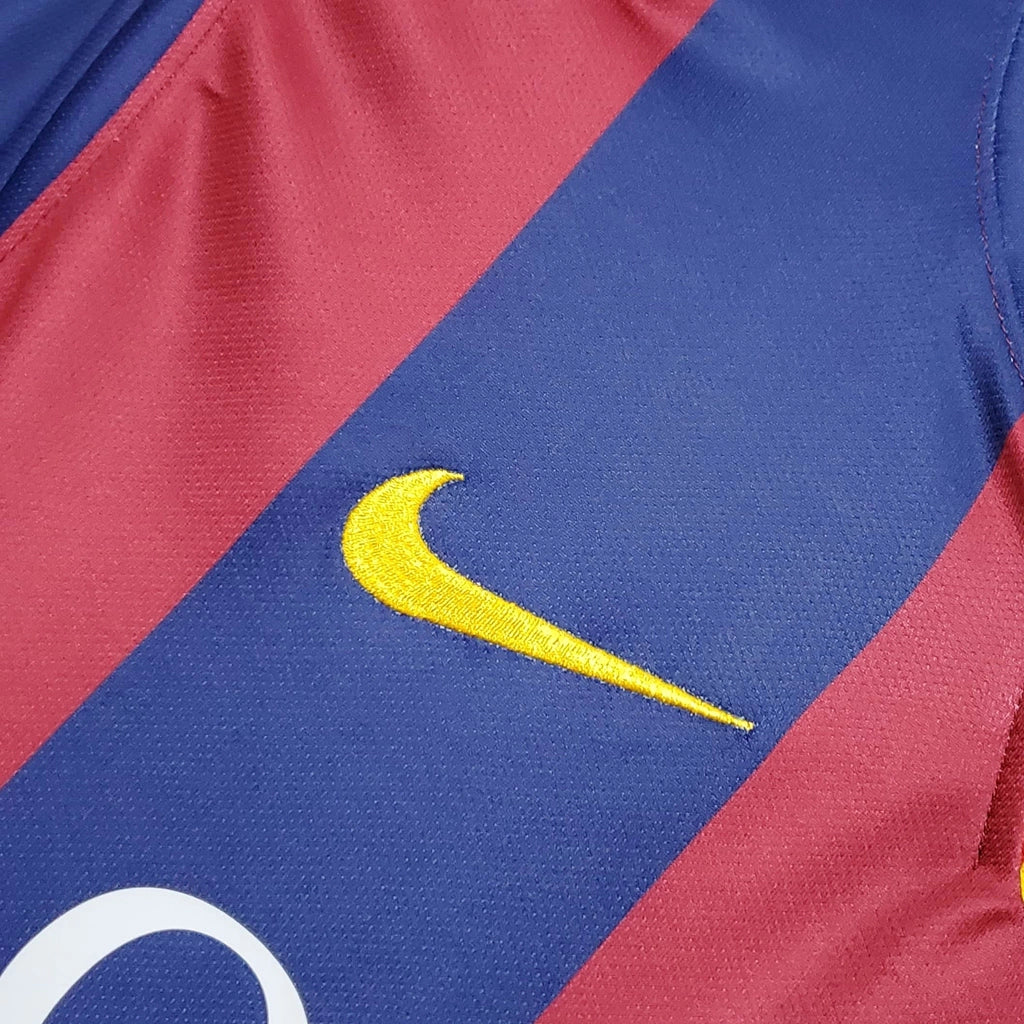 Barcelona 14/15 Grená Retro Jersey