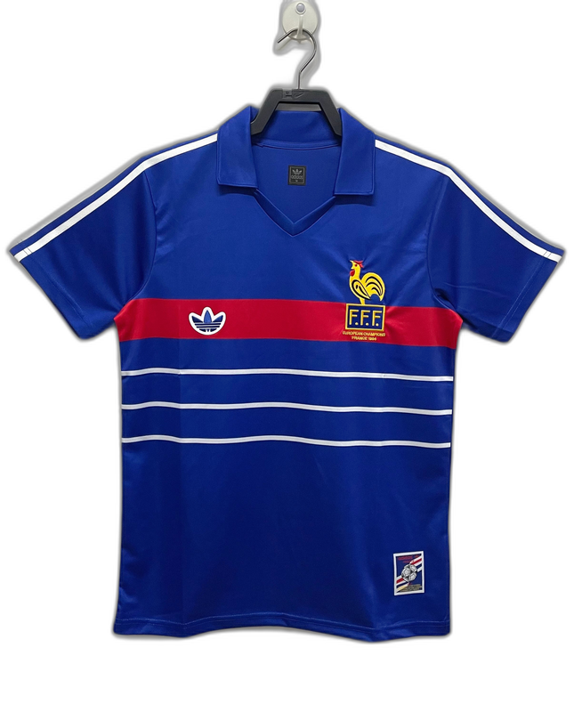 France 1984 Home Retro Jersey