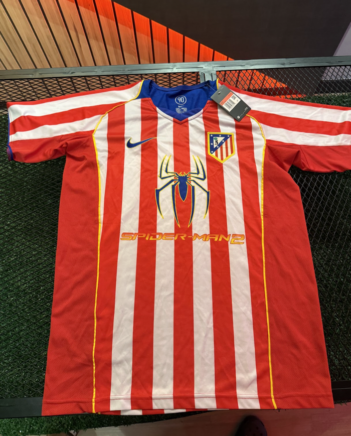 Atletico Madrid 2004 Home Retro Jersey