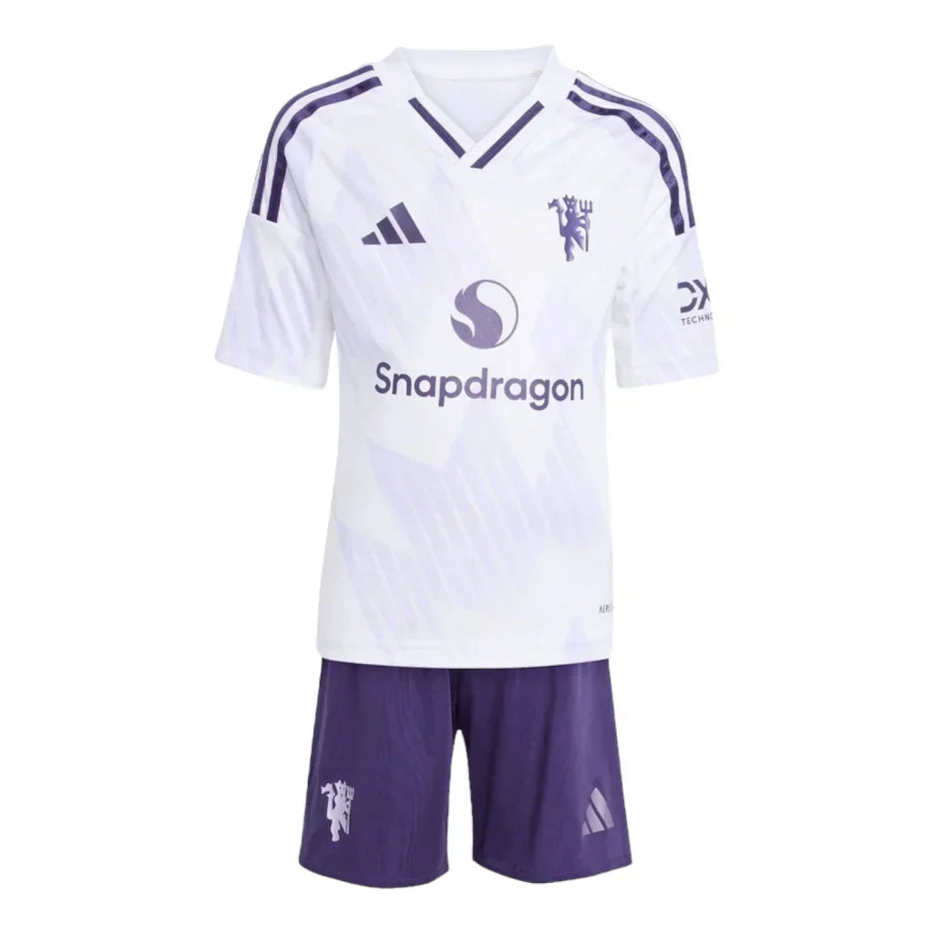 Manchester United 25/26 Away Kids Kit