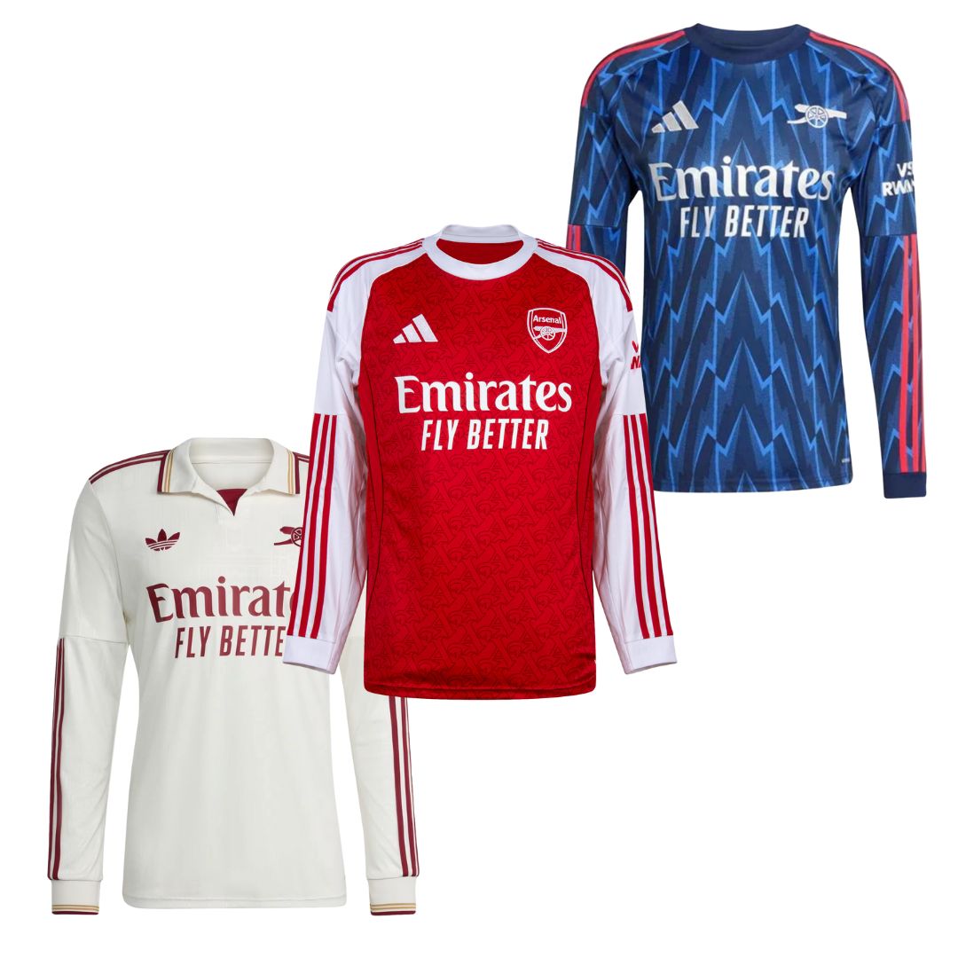 Arsenal Local Visitante Tercera 2025/26 Pack - Manga Larga