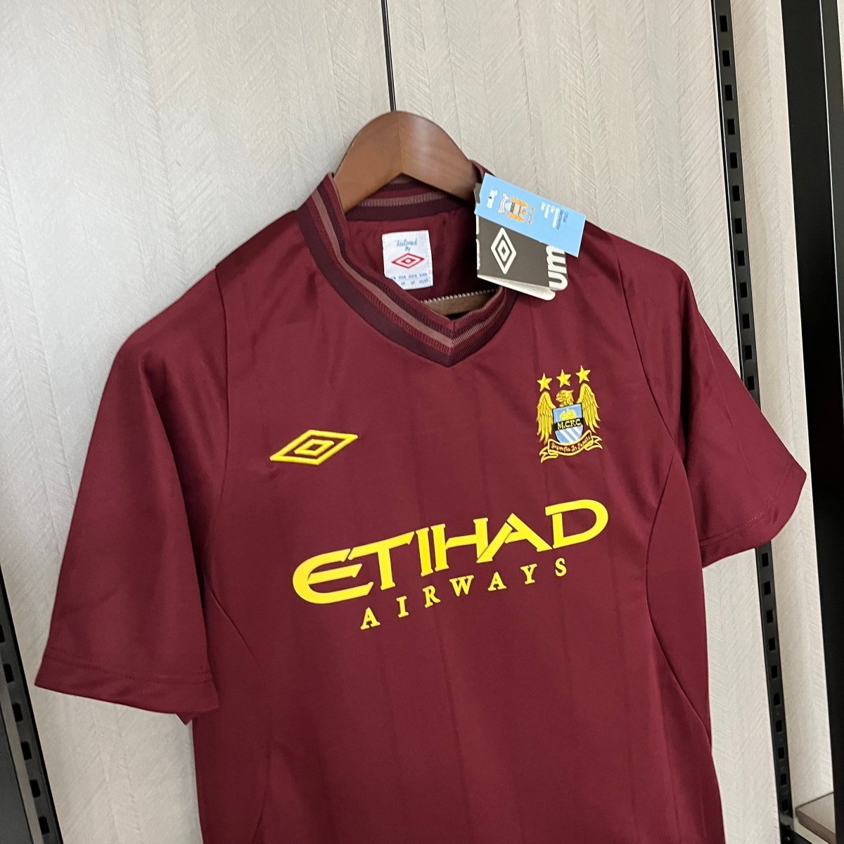 Manchester City 12/13 Home Retro Jersey