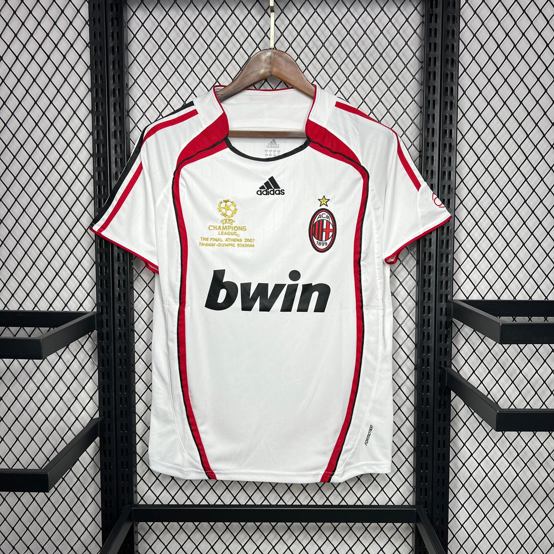 AC Milan 2006/07 Visitante Retro Camiseta