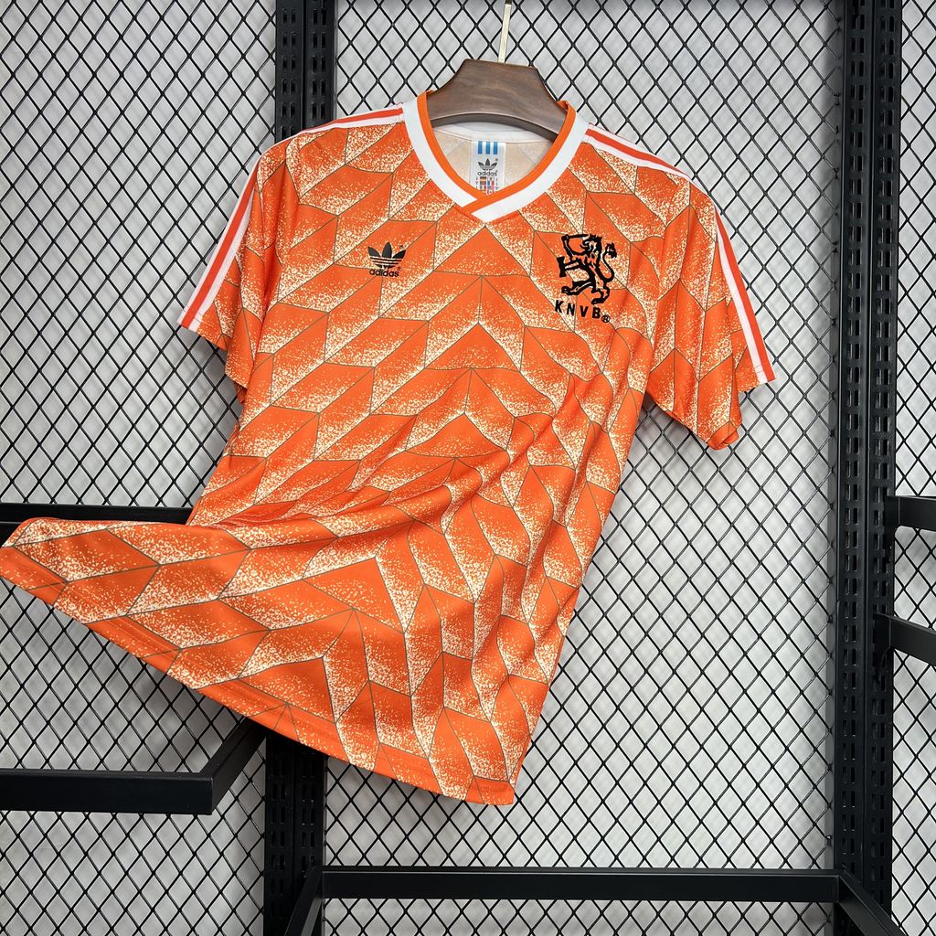 Países Bajos 1988 Local Retro Camiseta
