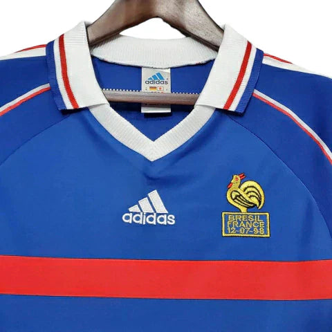 France 1998 Home Retro Jersey