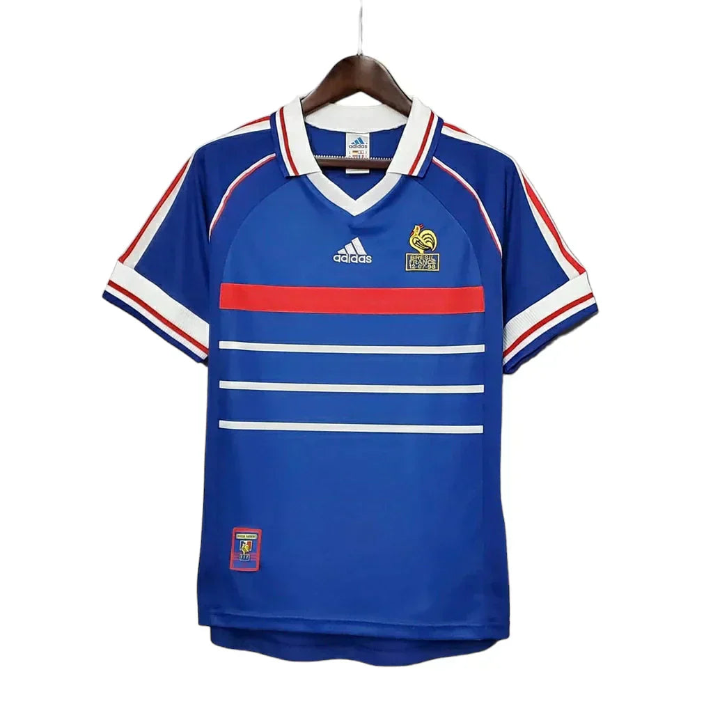 France 1998 Home Retro Jersey