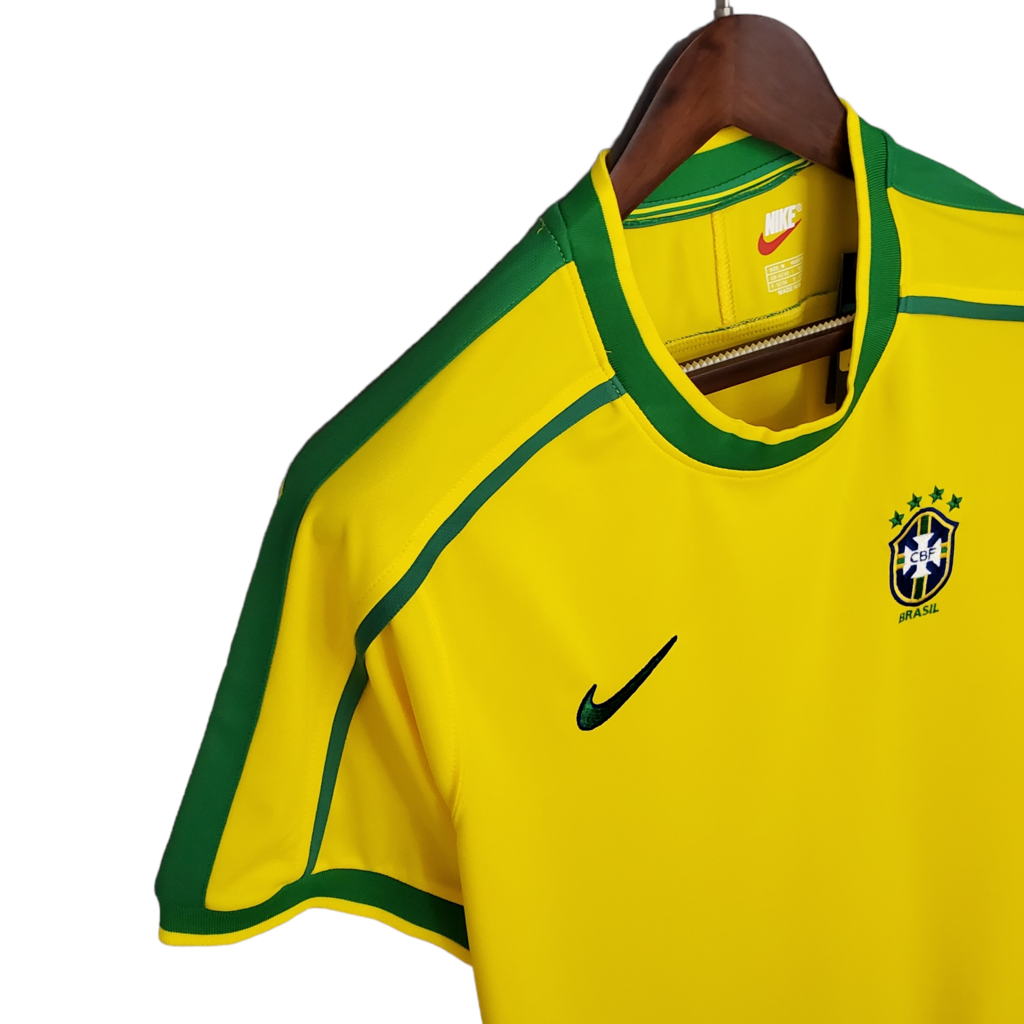Brazil 1998 Retro Jersey