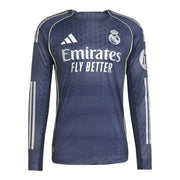 Real Madrid 25/26 Away Long Sleeve Jersey