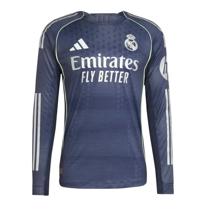 Real Madrid 25/26 Away Long Sleeve Jersey