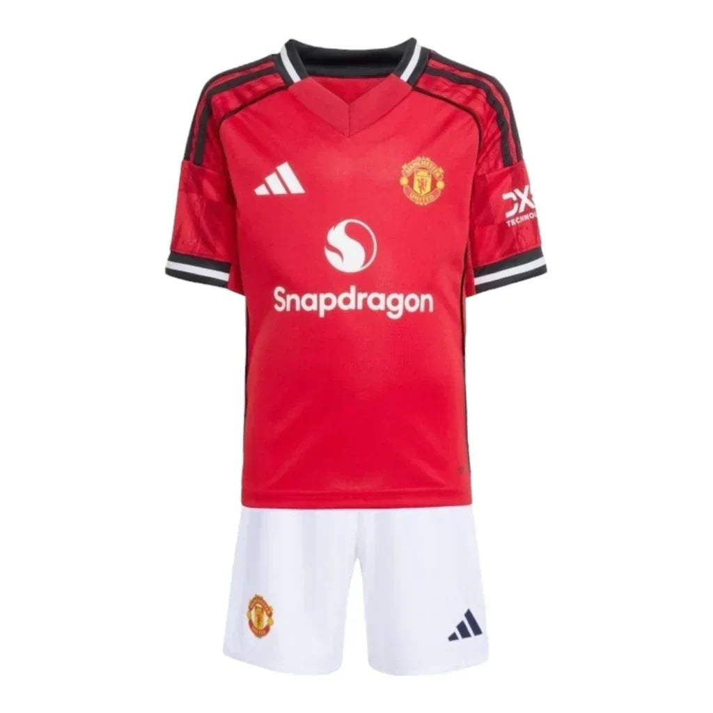 Manchester United 25/26 Home Kids Kit